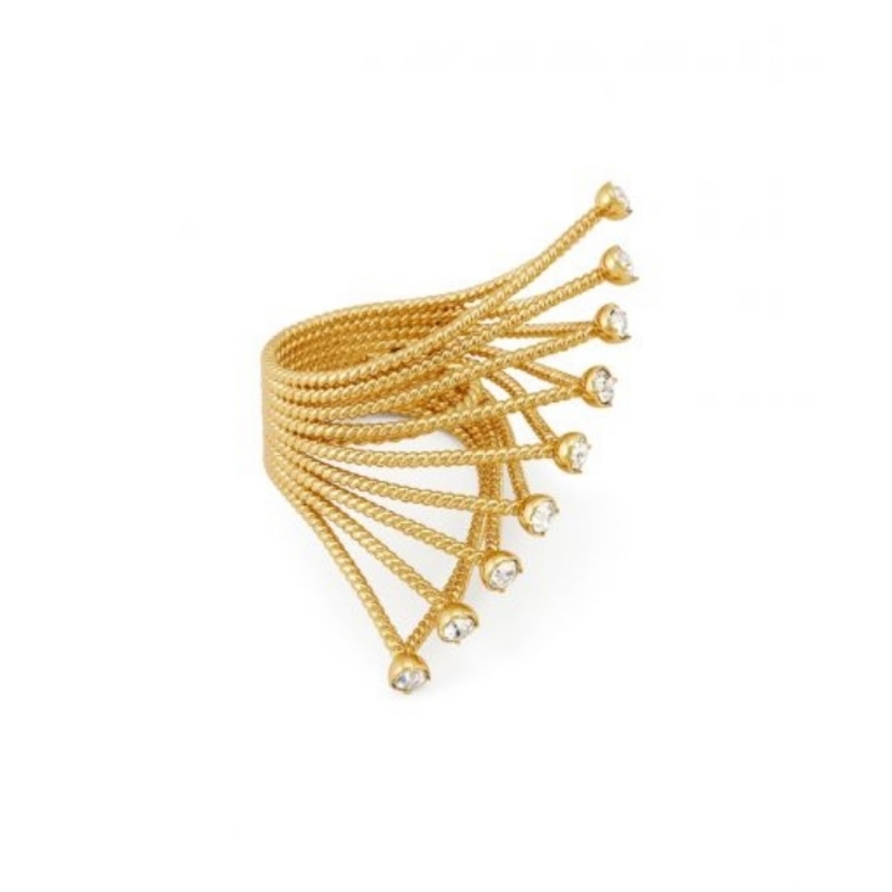 Rachel Zoe Gold Structural Ring